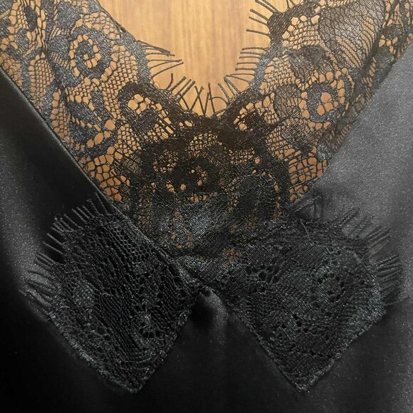 AllSaints Praia Dress, Black, Size 6 - Picture 2 of 4